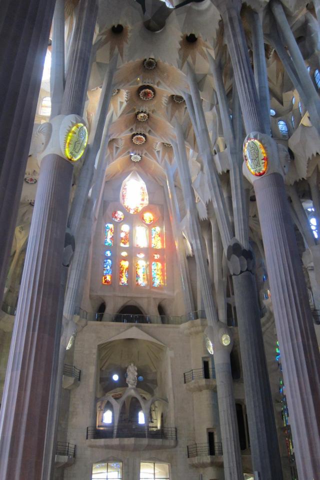 Inside La Segrada Familia