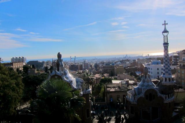 View from Parc Guell