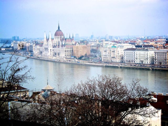 View of Danube river