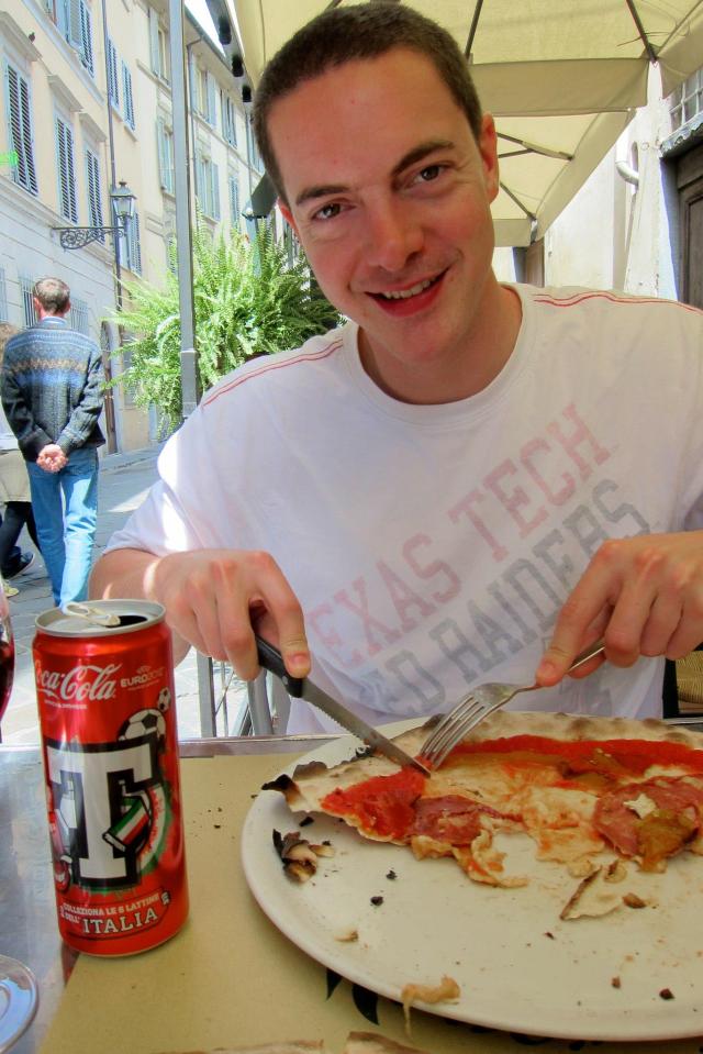 Pizza in Florence