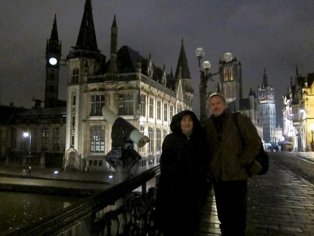 Ghent at night