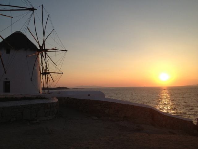 Mykonos sunset
