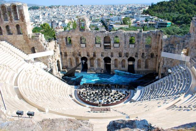 Colosseum at the acropolis