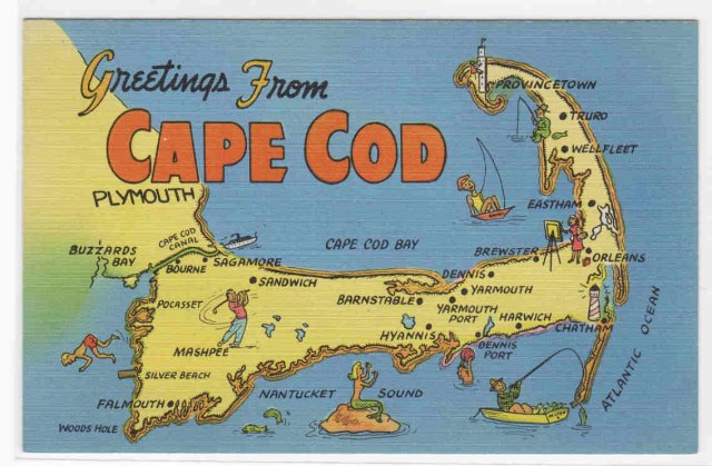 Map of Cape Cod