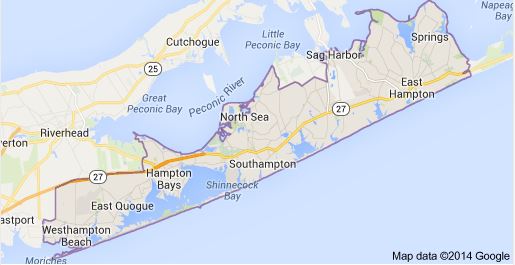 The Hamptons villages