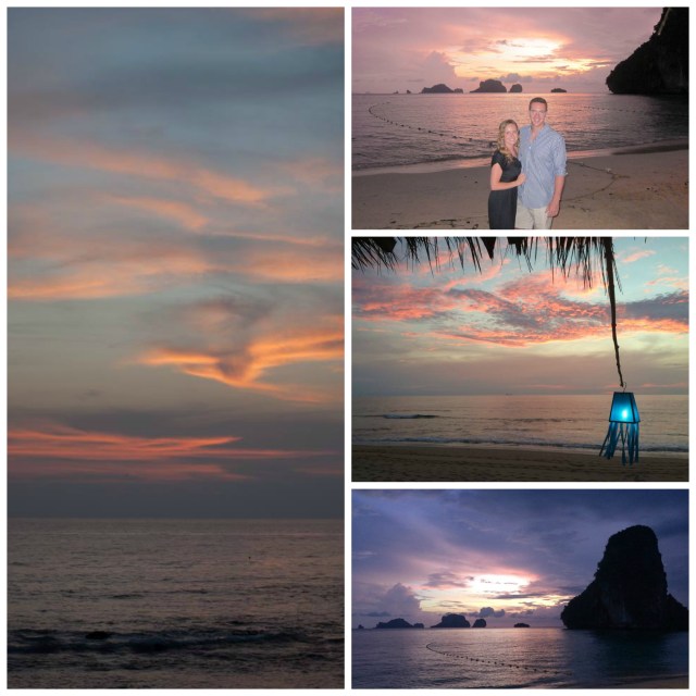 Spectacular Thai sunsets in both Ko Lanta and Krabi