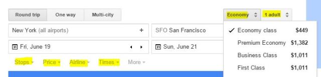 ok, so we won't be flying business to San Fran...