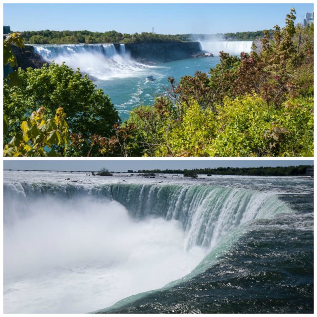 View of American Falls and Horseshoe Falls