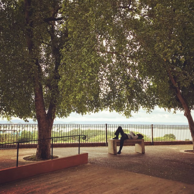 Lounging in Old San Juan